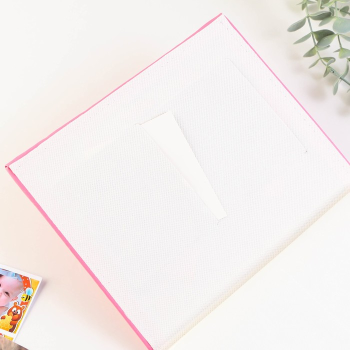 Фотоальбом на 200 фото с 2 местами под фото на обложке Фотоальбом на 200 фото с 2 местами под фото на обложке "Наше счастье", экокожа