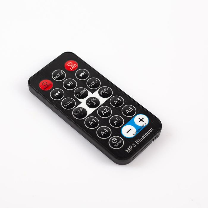 Световой прибор «Сфера» 12 см, динамик, пульт ДУ, свечение RGB, 5 В Световой прибор «Сфера» 12 см, динамик, пульт ДУ, свечение RGB, 5 В