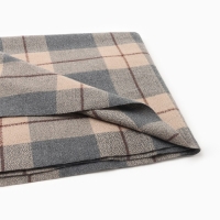 Палантин женский, цвет черный/бежевый, размер 70х180 см Палантин женский, цвет черный/бежевый, размер 70х180 см