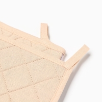 Набор кух. Доляна "Вкусного года": прихватка 17х17 см, варежка-прихватка 20х28 см, 35%хл, 65 1033018