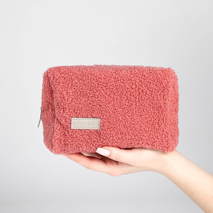 Косметичка на молнии,TEXTURA, цвет розовый Косметичка на молнии,TEXTURA, цвет розовый