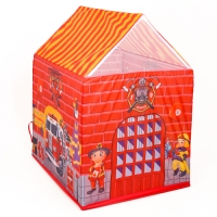 Палатка детская игровая &laquo;Пожарные&raquo;, домик, 96 &times; 62 &times; 85 см