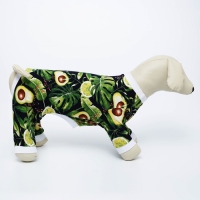 Комбинезон для животных &laquo;&lrm;Авокадо&raquo;&lrm;, XS (ДС 27, ОШ 23-27, ОГ 41-45)