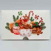 Коробка складная на 4 капкейка с окном «С Новым годом!», сладости, 16 х 16 х 10 см, Новый год Коробка складная на 4 капкейка с окном «С Новым годом!», сладости, 16 х 16 х 10 см, Новый год