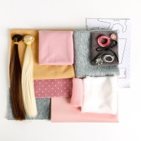 Набор для шитья. Интерьерные куклы &laquo;Подружки Вики и Ники- на прогулку&raquo;, 30 см