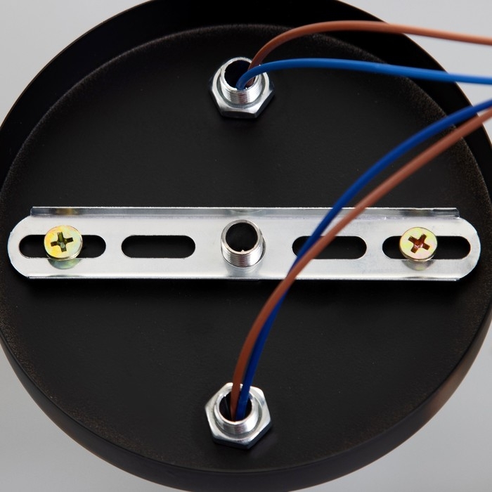 Люстра Люстра "Рузанна" 2хЕ27 40Вт черно-золотой 48х26х27 см BayerLux