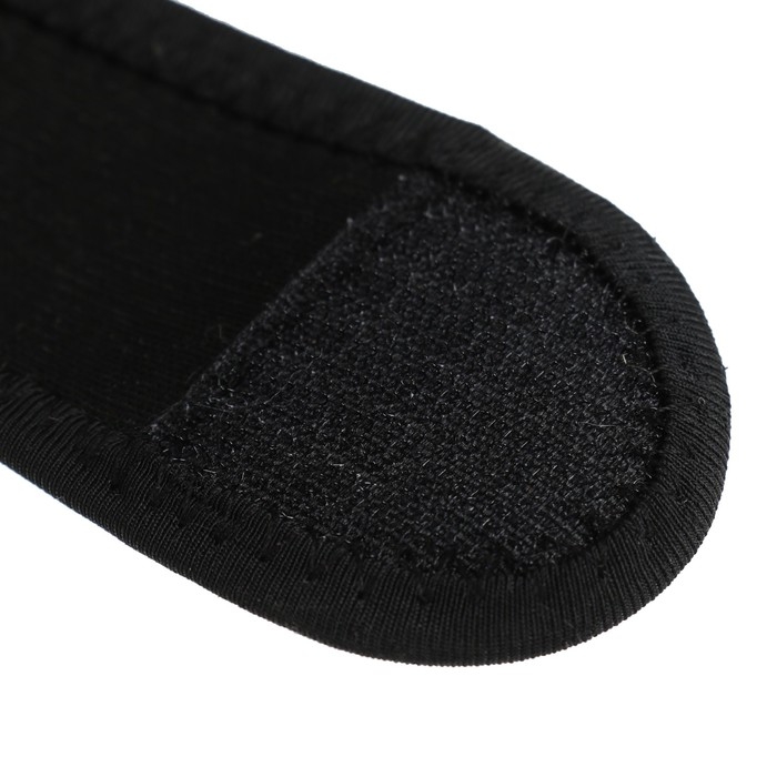 Массажёр для ног Luazon LEM-24 , бандаж на колено, нагрев до 65&deg;С, черный