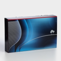 Набор стеклянных фужеров &laquo;Лаванда&raquo;, 350 мл, 6 шт