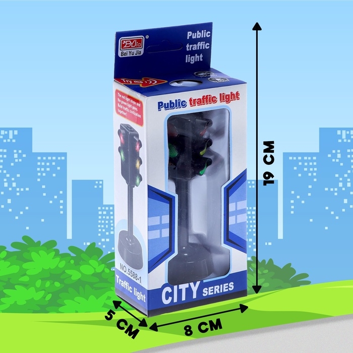 Светофор «Город», звуковые и световые эффекты, работает от батареек Светофор «Город», звуковые и световые эффекты, работает от батареек