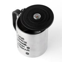 Термокружка, 180 мл, Туризм "Мой гараж - Мои правила", сохраняет тепло 2 ч, компас Термокружка, 180 мл, Туризм "Мой гараж - Мои правила", сохраняет тепло 2 ч, компас