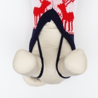 Свитер "Бегущие олени", M (ДС 30, ОШ 27, ОГ 40 см), синий Свитер "Бегущие олени", M (ДС 30, ОШ 27, ОГ 40 см), синий