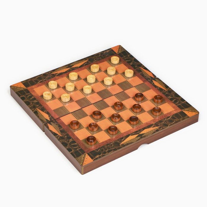 Шахматы деревянные, шашки, нарды, настольные игры, подарочный набор 3 в 1, 30 х 30 см Шахматы деревянные, шашки, нарды, настольные игры, подарочный набор 3 в 1, 30 х 30 см
