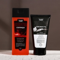 Подарочный набор косметики «Идеальный мужчина», гель для душа 250 мл, гель для бритья 110 мл, бритвенный станок, HARD LINE Подарочный набор косметики «Идеальный мужчина», гель для душа 250 мл, гель для бритья 110 мл, бритвенный станок, HARD LINE