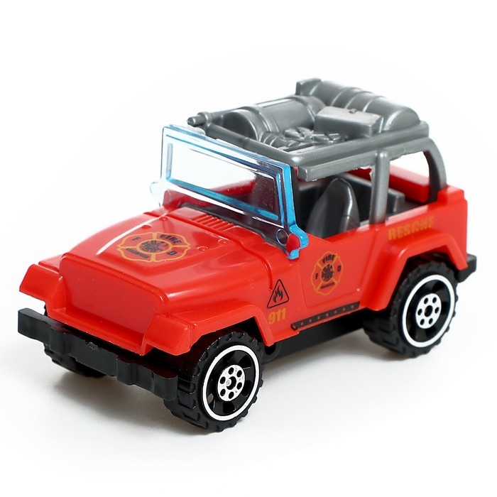 Набор машин &laquo;Пожарная служба&raquo;, 16 шт