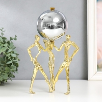 Сувенир "Люди с шаром" 17х17х27 Сувенир "Люди с шаром" 17х17х27