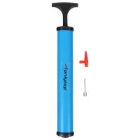 Насос для мячей ONLYTOP, 28 см, 2 насадки, цвет МИКС Насос для мячей ONLYTOP, 28 см, 2 насадки, цвет МИКС