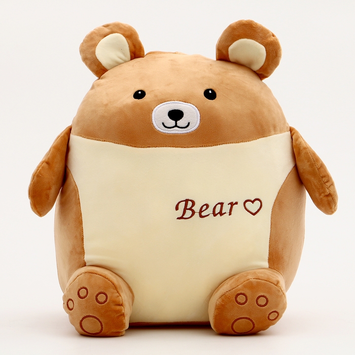 Мягкая игрушка &laquo;Медведь&raquo; с пледом, 35 см