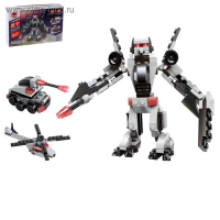 Конструктор-робот &laquo;Разведчик&raquo;, 152 детали, 3 варианта сборки