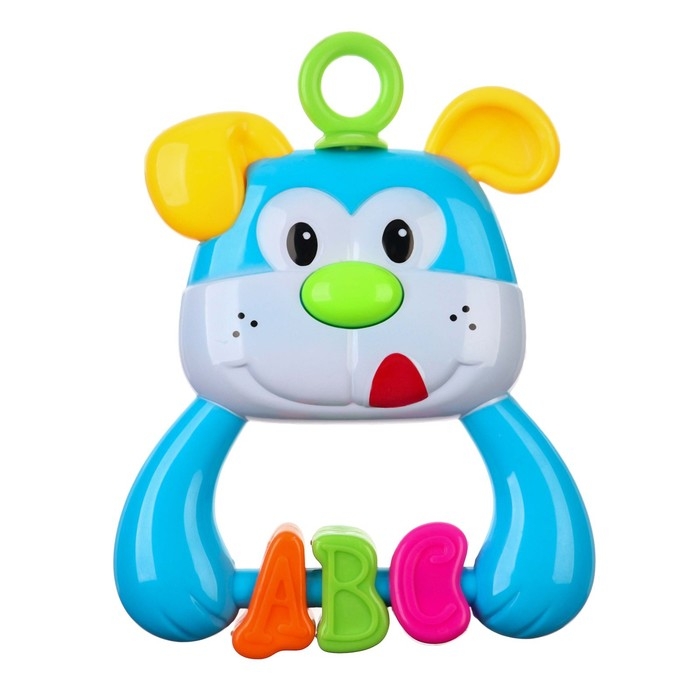 Погремушка &laquo;Собачка&raquo;, цвет МИКС, Крошка Я