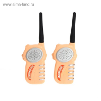 Набор раций &laquo;Я на связи&raquo;, 2 штуки, работает от батареек