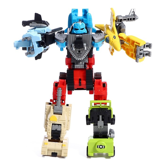 Робот &laquo;Ракетница&raquo;, трансформируется