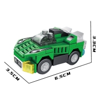 Конструктор Гонка &laquo;Спорткар&raquo;, 58 деталей