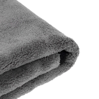 Тряпка для мытья авто, CARTAGE, микрофибра, 800 г/м&sup2;, 40&times;60 cм, розово-серая