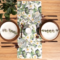 Дорожка на стол "Этель" Сamellia 30х70 см, 100% хл, саржа 190 г/м2 Дорожка на стол "Этель" Сamellia 30х70 см, 100% хл, саржа 190 г/м2