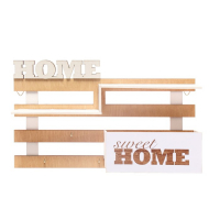 Ключница настенная с полкой &laquo;Ступеньки&raquo;, 30 х 18 см.