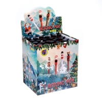 Прикол ручка &laquo;Снеговик&raquo;, световая