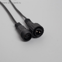 Гирлянда «Клип-лайт» 5 нитей по 20 м, IP44, УМС, тёмная нить, 665 LED, свечение синее, 24 В Гирлянда «Клип-лайт» 5 нитей по 20 м, IP44, УМС, тёмная нить, 665 LED, свечение синее, 24 В