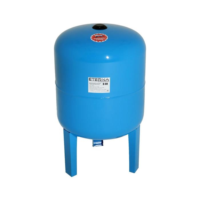 Гидроаккумулятор ETERNA В-80, для систем водоснабжения, нижнее подключение, 80 л Гидроаккумулятор ETERNA В-80, для систем водоснабжения, нижнее подключение, 80 л