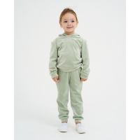 Костюм детский (толстовка, брюки) KAFTAN "Basic line" р.32 (110-116), зеленый Костюм детский (толстовка, брюки) KAFTAN "Basic line" р.32 (110-116), зеленый