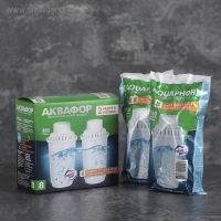 Набор сменных картриджей &laquo;аквафор. В-8&raquo;, 2 шт, очистка воды с высоким содержанием хлора