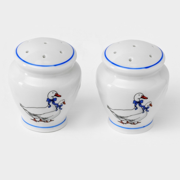 Сервиз фарфоровый столовый &laquo;Гуси&raquo;, 48 предметов