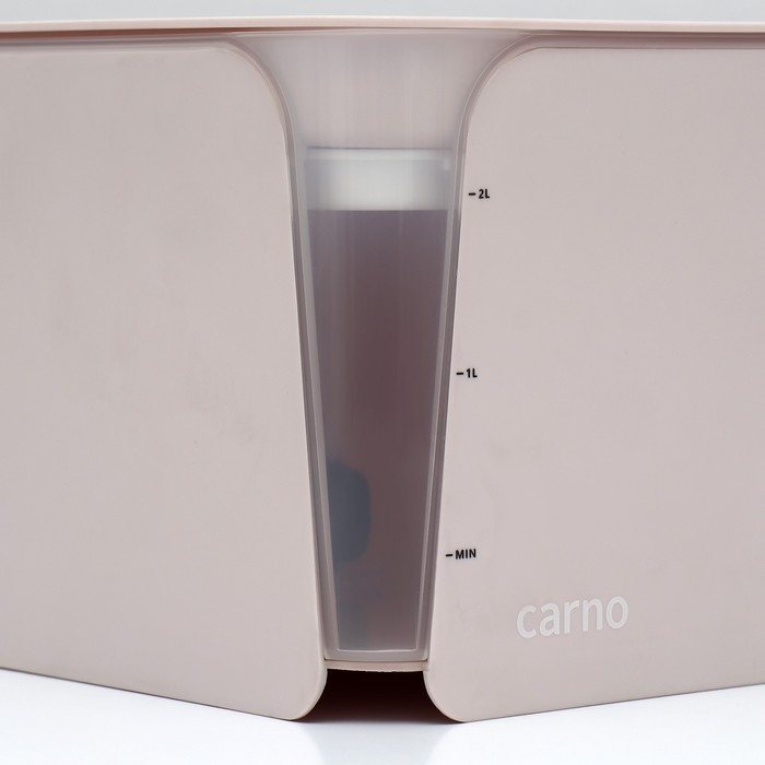 Фонтанчик для животных Carno, 2 л, с датчиком воды и фильтром, 18х16 см 2 л, розовый Фонтанчик для животных Carno, 2 л, с датчиком воды и фильтром, 18х16 см 2 л, розовый