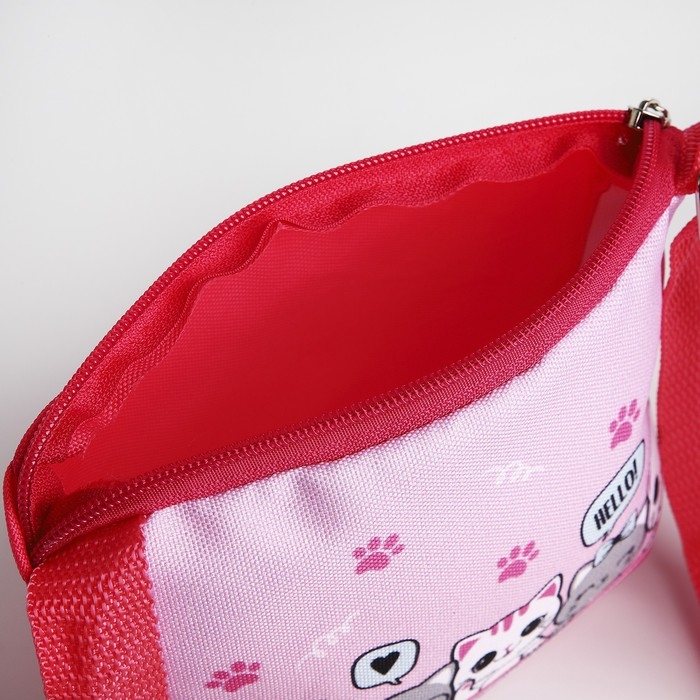 Набор подарочный для девочки Набор подарочный для девочки "Котята", сумка, блокнот