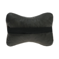 Подушка автомобильная косточка, на подголовник, велюр, бежевый, ромб, 16 х 24 см Подушка автомобильная косточка, на подголовник, велюр, бежевый, ромб, 16 х 24 см