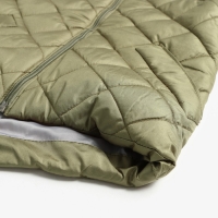Куртка детская стеганая, цвет хаки, рост 98 см