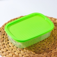 Набор пищевых контейнеров «BioFresh», 3 шт: 500 мл, 1 л, 1.6 л, цвет прозрачный, крышки МИКС Набор пищевых контейнеров «BioFresh», 3 шт: 500 мл, 1 л, 1.6 л, цвет прозрачный, крышки МИКС