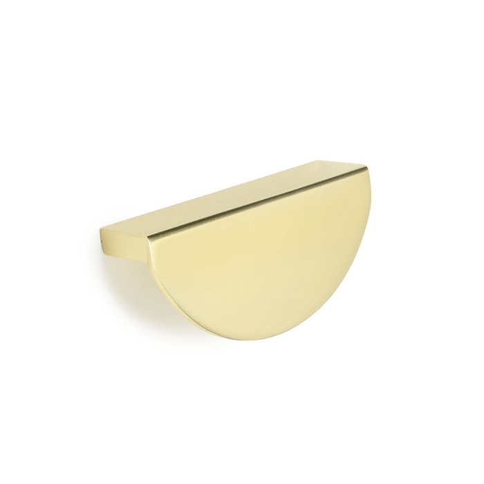 Ручка скоба CAPPIO H002GP полукруг, алюминий, L=78 мм, м/о 64 мм., цвет золото