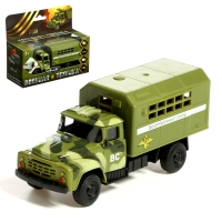 Грузовик металлический «ЗИЛ. Армия», 1:52, инерция Грузовик металлический «ЗИЛ. Армия», 1:52, инерция