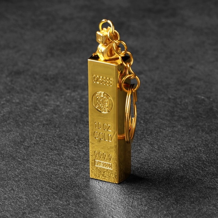 Вечная спичка Вечная спичка "Слиток золота" туристическая 6 см, с кольцом