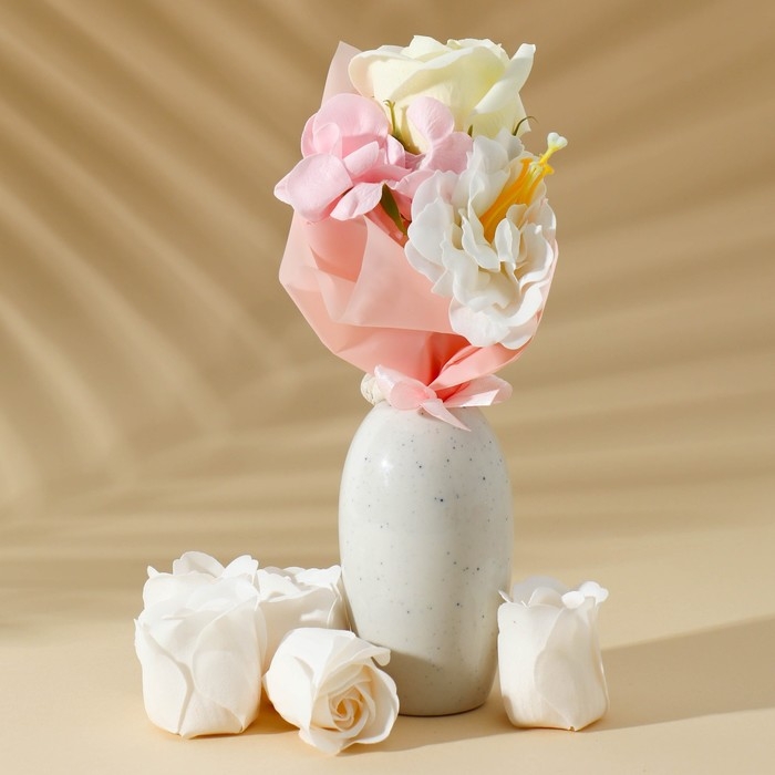 Подарочный набор косметики «Лучшей на свете», мыло лепестковое, ЧИСТОЕ СЧАСТЬЕ Подарочный набор косметики «Лучшей на свете», мыло лепестковое, ЧИСТОЕ СЧАСТЬЕ