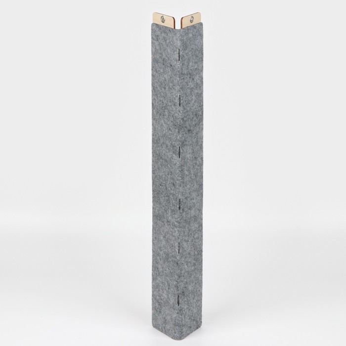 Когтеточка настенная двойная, 55 х 15 см, серая Когтеточка настенная двойная, 55 х 15 см, серая