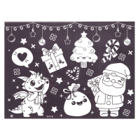 Набор для рисования светом &laquo;Магия света. Дракончики&raquo;, А4