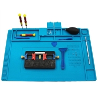 Термостойкий силиконовый коврик для ремонта часов, нескользящий, 45 х 30 см Термостойкий силиконовый коврик для ремонта часов, нескользящий, 45 х 30 см