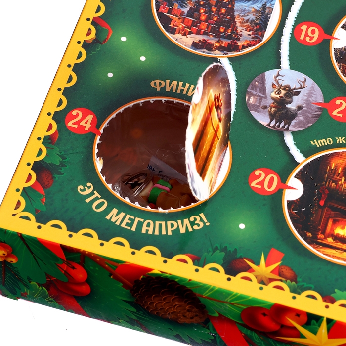 Настольная бродилка &laquo;Сказочное адвент-приключение&raquo;, 2-4 игрока, 3+