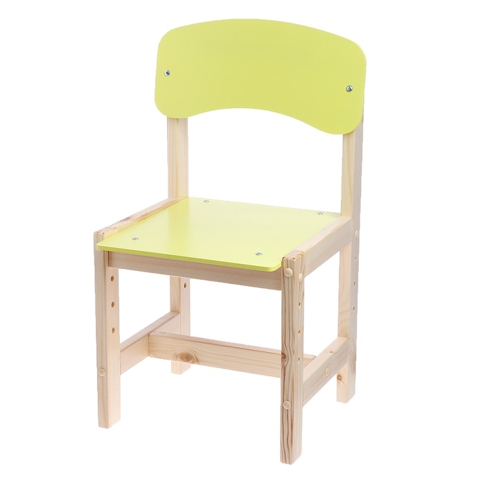 Стул деревянный регулируемый Стул деревянный регулируемый "Желтый" (0-2)