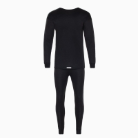 Термобелье мужское (джемпер, кальсоны) НАЧЁС, цвет чёрный, размер 48-50